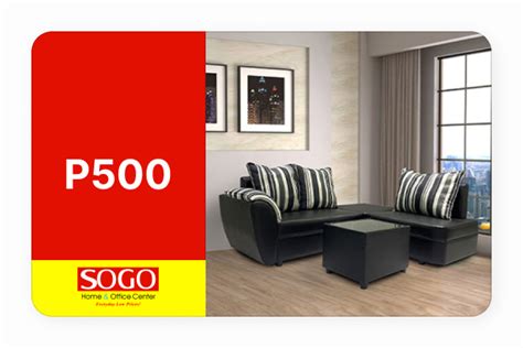 SOGO Home and Office Center eGifts, Voucher, Certificate.